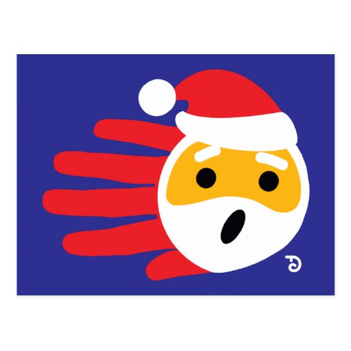 Santa postcard