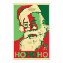 Santa Poster - HoHoHo posters by EricWilliams1 Santa Poster - HoHoHo posters