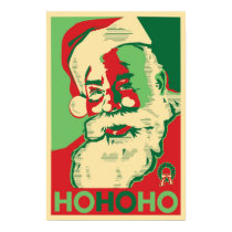 Santa Poster - HoHoHo posters