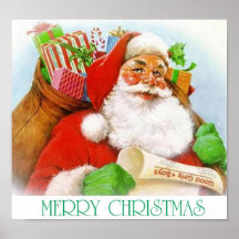 SANTA POSTERS