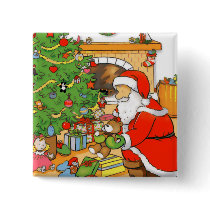 Santa presents buttons by myhome71 Santa presents buttons