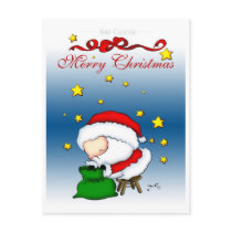 Santa Presents Postcard postcards