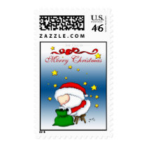 Santa Presents Stamp by hawksmont Santa Presents Stamp