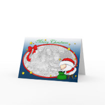 Santa Presents template cards