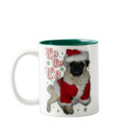Santa Pug Coffee Mug