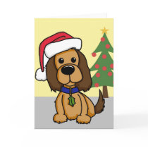 Santa Puppy cards by wislander Santa Puppy cards
