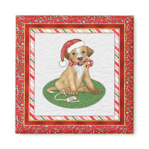 Santa Puppy magnets