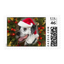 Santa Puppy postage