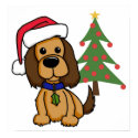 Santa Puppy posters
