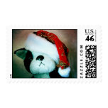 Santa Puppy Stamp stamps