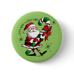 Santa Raising Cane Pins