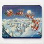 SANTA & REINDEER by SHARON SHARPE Mousepads