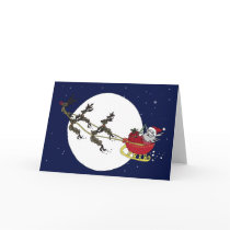 Santa & Reindeer Cards