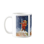 Santa Rocket Coffee Mugs