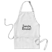 Santa Rocks 2 aprons