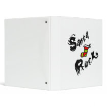 Santa Rocks Binder by HUNTERSANGEL Santa Rocks Binder