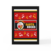 Santa Rocks Greeting Card