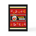 Santa Rocks Greeting Card