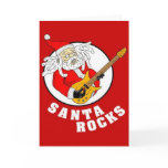 Santa Rocks Greeting Card
