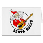 Santa Rocks Greeting Card