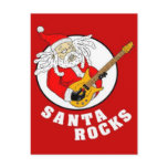Santa Rocks Postcard