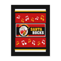 Santa Rocks Postcard