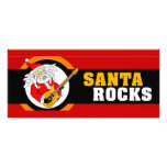 Santa Rocks Rack Card