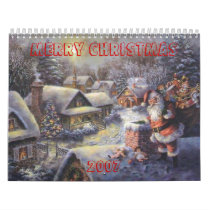 santa-roof, MERRY CHRISTMAS         , 2007 Wall Calendars