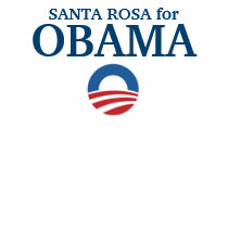 SANTA ROSA for Obama custom your city personalized t-shirts by funnycustomtshirts SANTA ROSA for Obama custom your city personalized t-shirts