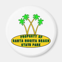 Santa Rosita Beach State Park Magnet