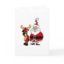 Santa & rudolph cards