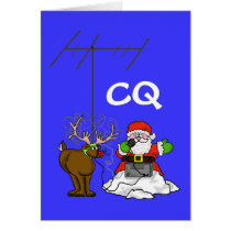 Santa & Rudolph Christmas Card - Customize It!
