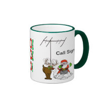 Santa, Rudolph  Ho! Christmas Mug - Customize It!