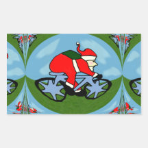 Santa’s Pushy Stickers