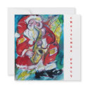 SANTA & SAX, CHRISTMAS PARTY invitations