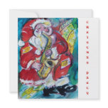 SANTA & SAX, CHRISTMAS PARTY CUSTOM ANNOUNCEMENTS