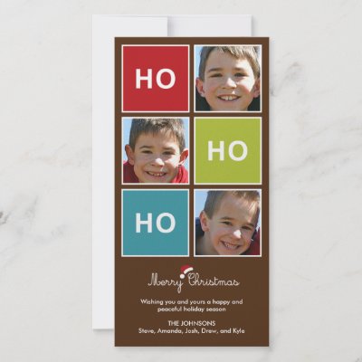 Santa Says - Christmas Photo Card