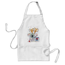 Santa Schnauzer Apron