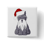 Santa Schnauzer Pins