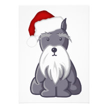 Santa Schnauzer Custom Announcement