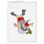 Santa scuba diving cards
