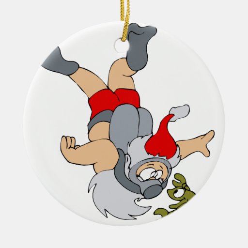 santa scuba diving double sided ceramic round christmas santa scuba diving double sided ceramic round christmas