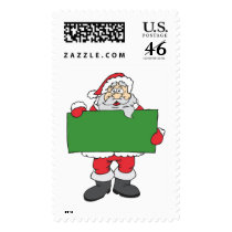 Santa sign postage
