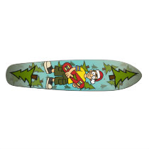 Santa Skater Boy skateboards