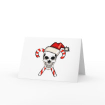 Santa Skull cards