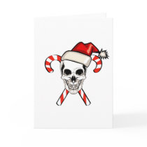 Santa Skull cards