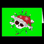 Santa Skull cards
