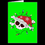 Santa Skull cards