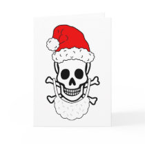 Santa Skull Cards