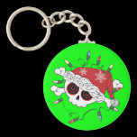 Santa Skull keychains